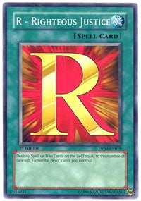 Image for R - Righteous Justice (Duelist Pack 3: Jaden Yuki 2) (DP03-EN018) - YuGiOh