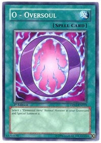 Image for O - Oversoul (Duelist Pack 3: Jaden Yuki 2) (DP03-EN019) - YuGiOh