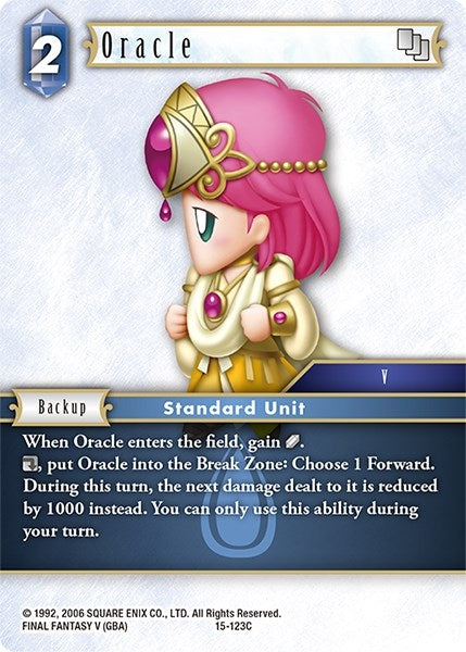 Image for Oracle (Crystal Dominion) (15-123C) - Final Fantasy TCG
