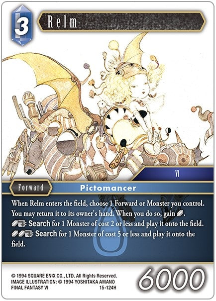 Image for Relm (Crystal Dominion) (15-124H) - Final Fantasy TCG