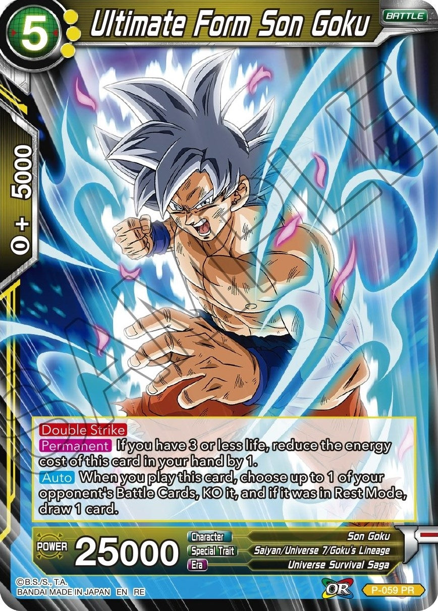 Image for Ultimate Form Son Goku (Mythic Booster) (P-059) - Dragon Ball Super: Masters