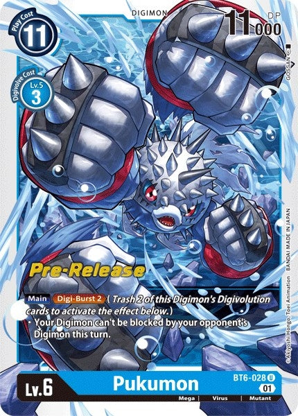 Image for Pukumon (BT06_PR) (BT6-028 U) - Digimon Card Game