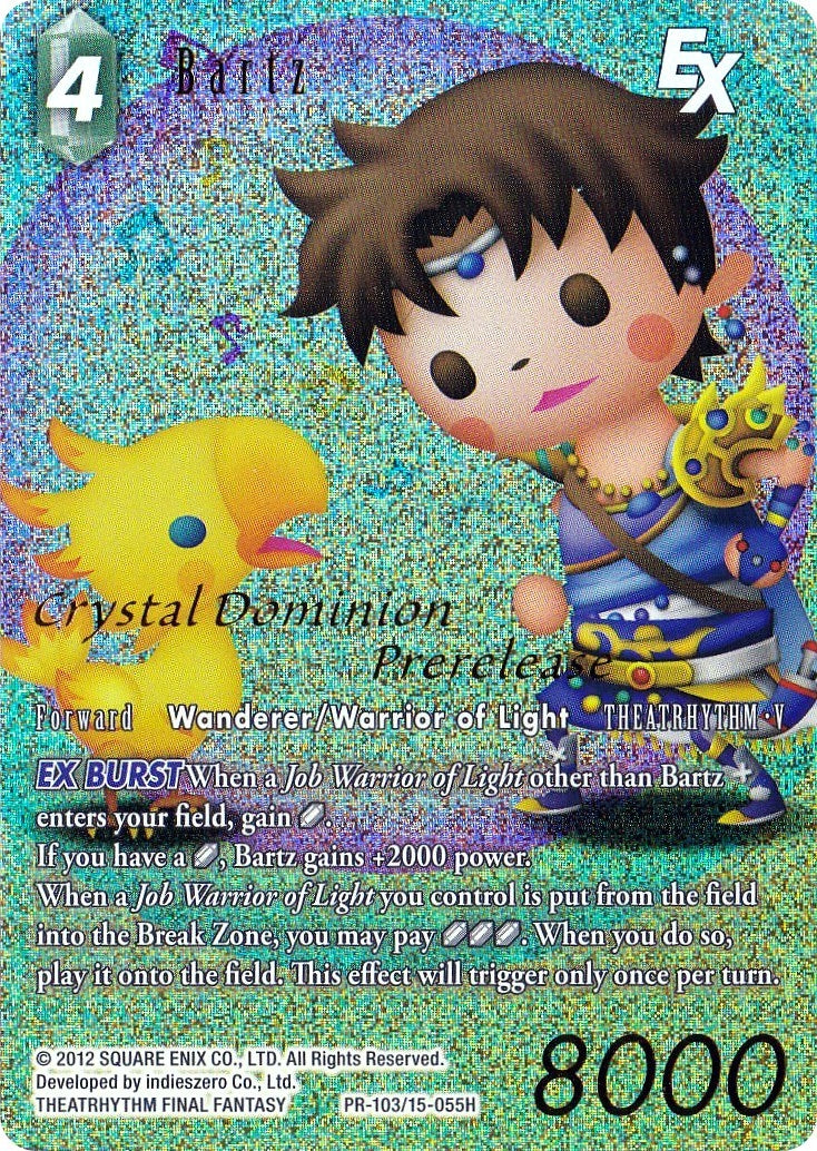 Image for Bartz EX (Prerelease Promo) (FF: Promo Cards) (PR-103/15-055H) - Final Fantasy TCG