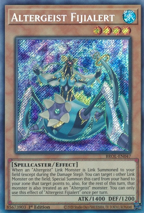 Image for Altergeist Fijialert (Brothers of Legend) (BROL-EN047) - YuGiOh