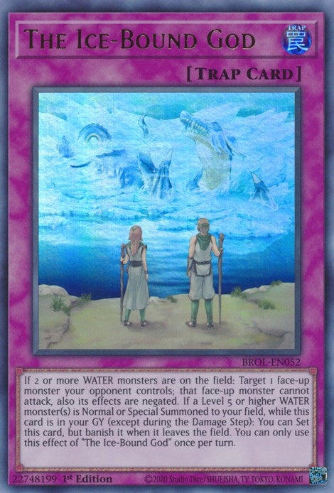Image for The Ice-Bound God (Brothers of Legend) (BROL-EN052) - YuGiOh