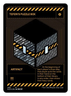 Image for Teferi's Puzzle Box (Silver Laminate) (Secret Lair Drop Series) (368) - Magic: The Gathering