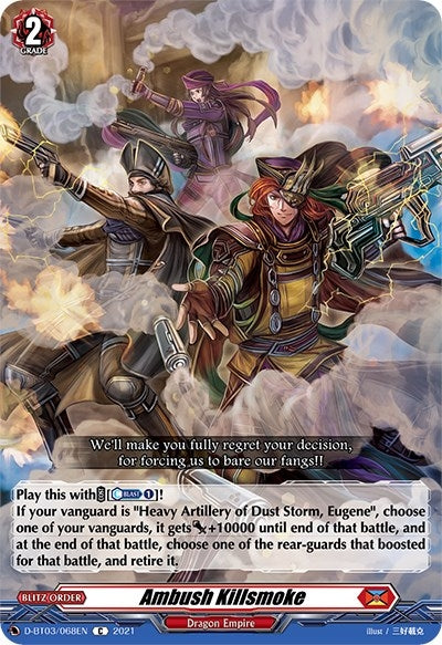 Image for Ambush Killsmoke (D-BT03: Advance of Intertwined Stars) (D-BT03/068EN) - Cardfight Vanguard
