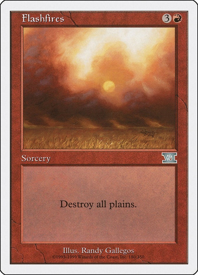 Image for Flashfires (Classic Sixth Edition) (180) - Magic: The Gathering