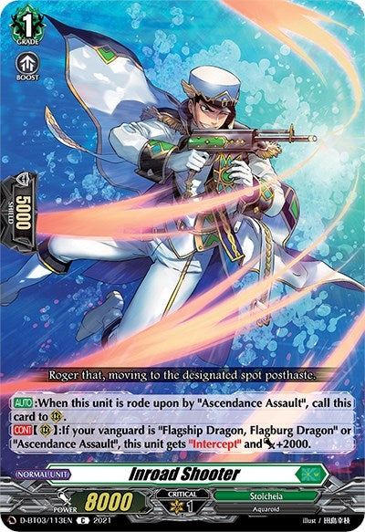Image for Inroad Shooter (D-BT03: Advance of Intertwined Stars) (D-BT03/113EN) - Cardfight Vanguard