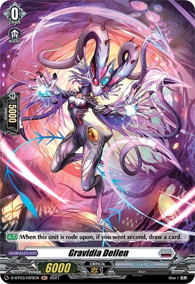 Image for Gravidia Dellen (Holo) (D-BT03: Advance of Intertwined Stars) (D-BT03/H29EN) - Cardfight Vanguard
