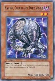 Image for Kahkki, Guerilla of Dark World (Strike of Neos) (STON-EN018) - YuGiOh