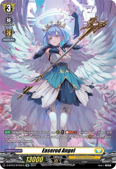 Image for Easerod Angel (SP) (D-BT03: Advance of Intertwined Stars) (D-BT03/SP20EN) - Cardfight Vanguard