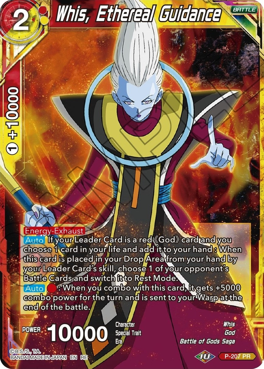 Image for Whis, Ethereal Guidance (Mythic Booster) (P-207) - Dragon Ball Super: Masters