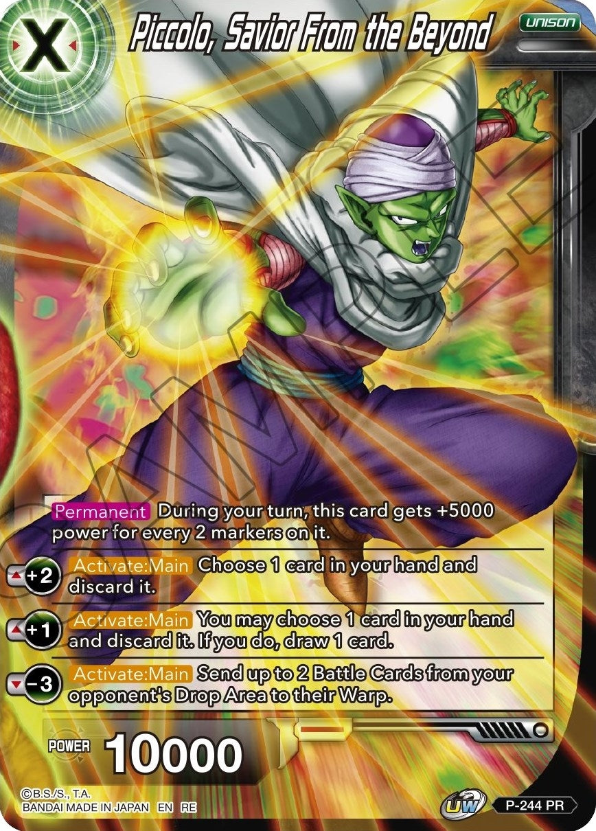 Image for Piccolo, Savior from Beyond (Mythic Booster) (P-244) - Dragon Ball Super: Masters