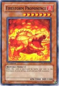 Image for Firestorm Prominence (Strike of Neos) (STON-EN026) - YuGiOh