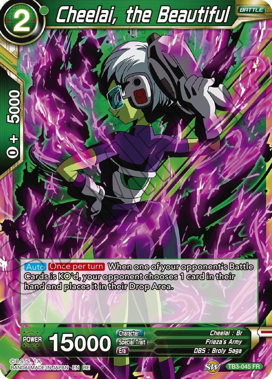 Image for Cheelai, the Beautiful (Mythic Booster) (TB3-045) - Dragon Ball Super: Masters