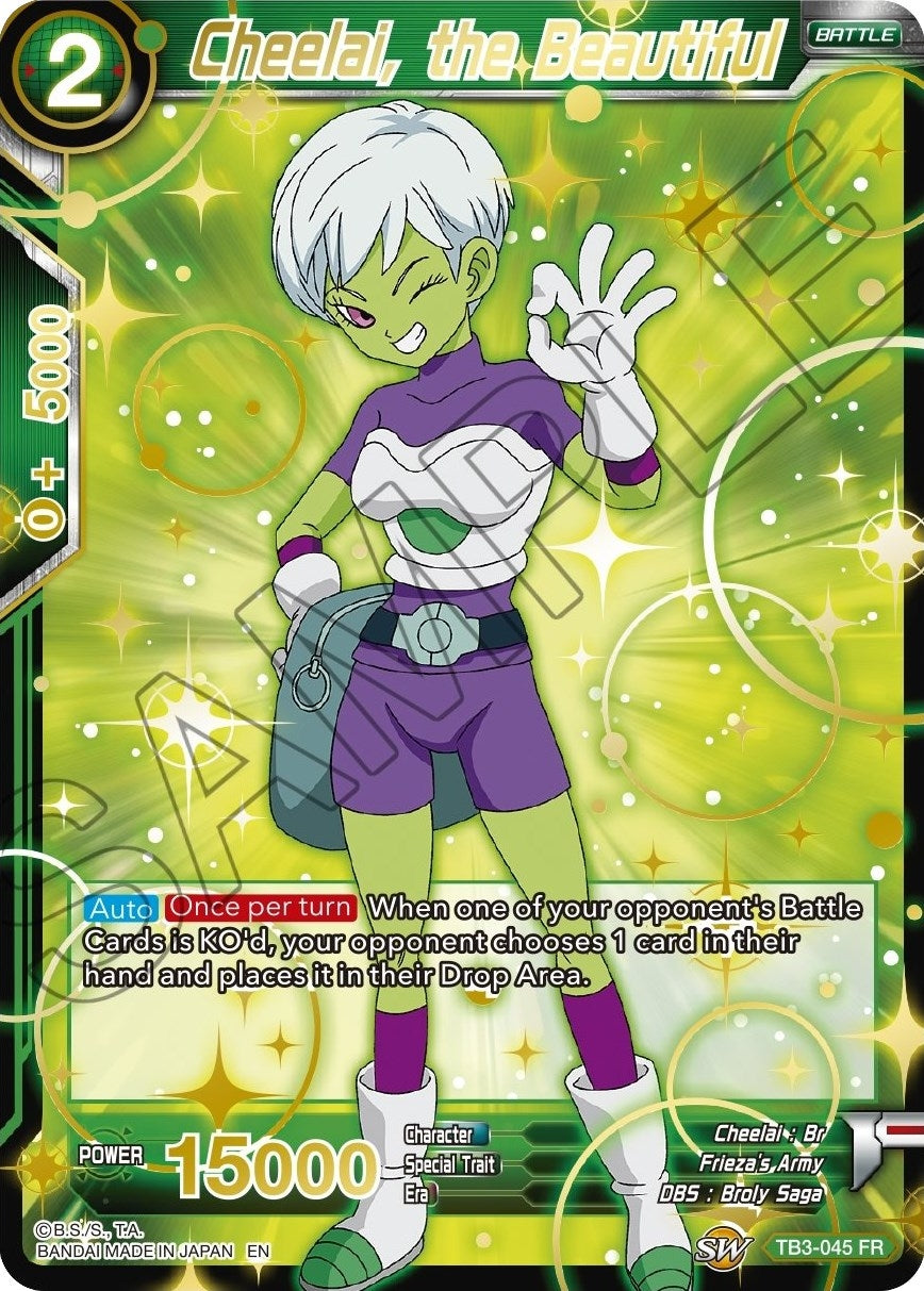 Image for Cheelai, the Beautiful (Gold Stamped) (Mythic Booster) (TB3-045) - Dragon Ball Super: Masters