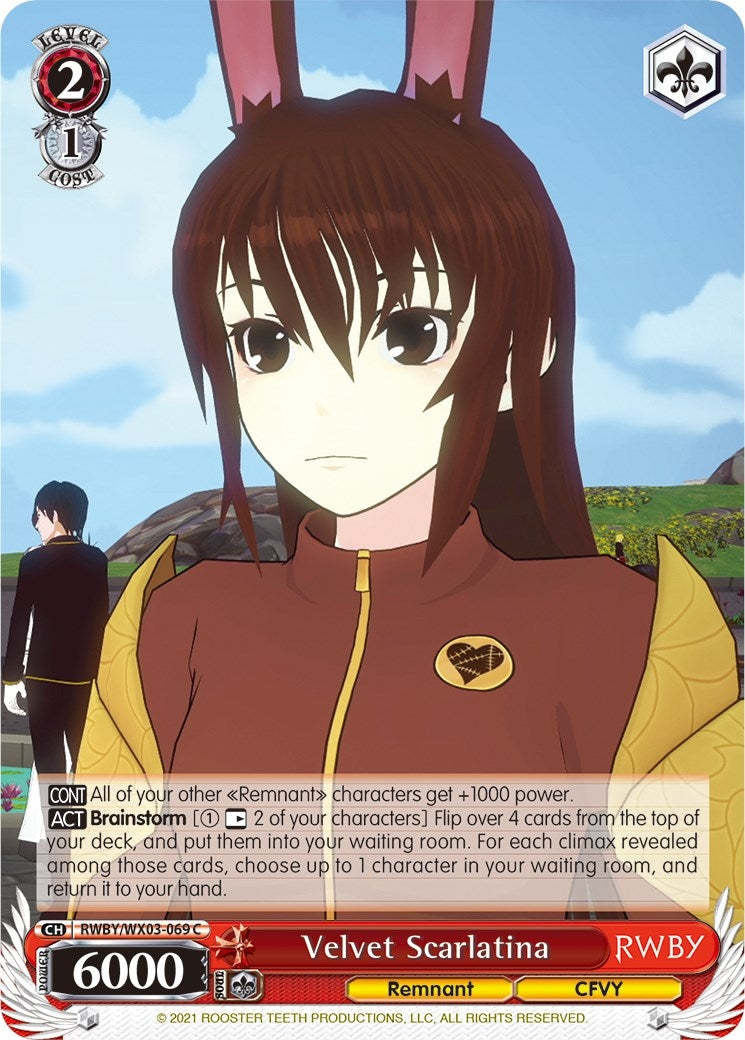Image for Velvet Scarlatina (RWBY) (RWBY/WX03-069 C) - Weiss Schwarz