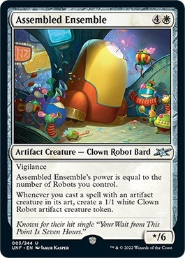 Image for Assembled Ensemble (Unfinity) (3) - Magic: The Gathering