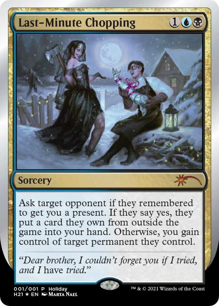 Image for Last-Minute Chopping (Special Occasion) (1) - Magic: The Gathering