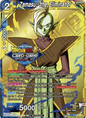 Image for Zamasu, the Eliminator (Championship Pack 2021 Vault Set) (Promotion Cards) (P-337) - Dragon Ball Super: Masters