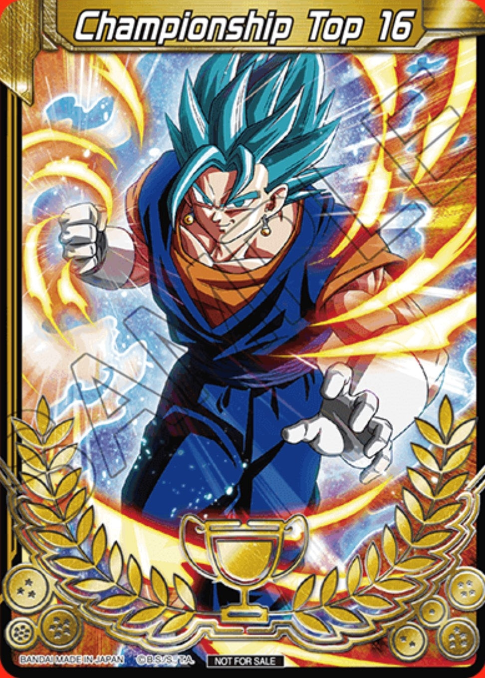 Image for Championship Final 2021 Merit Card (Top 16) (Tournament Promotion Cards) - Dragon Ball Super: Masters