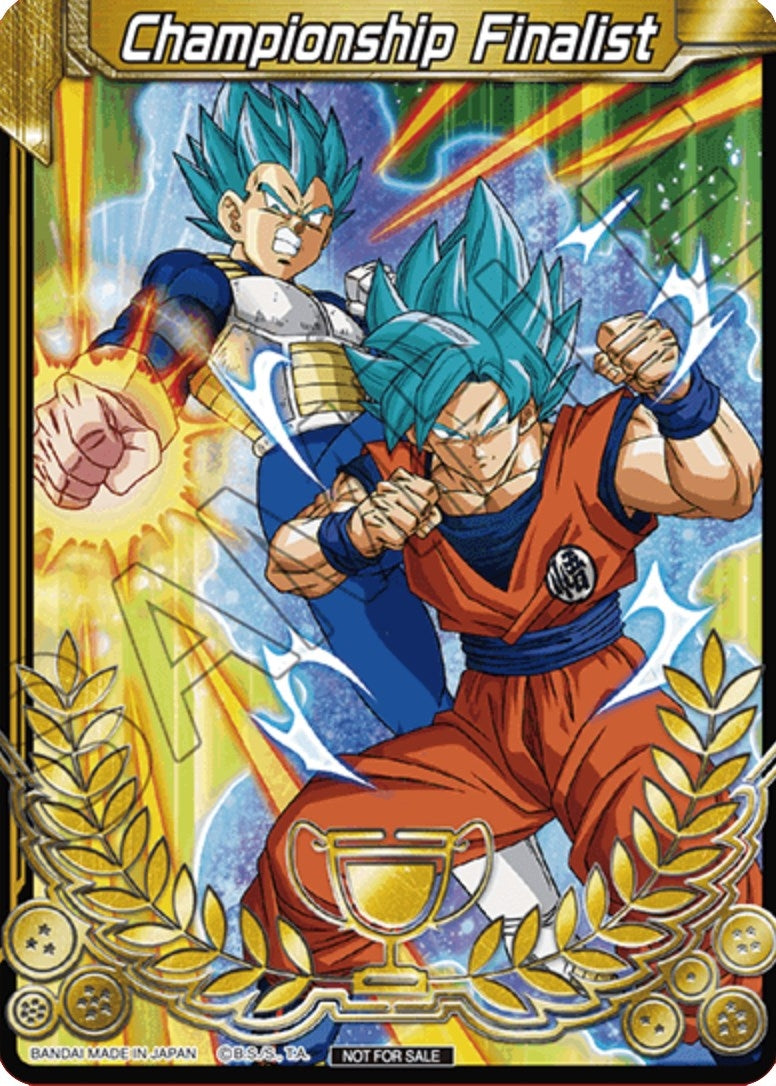 Image for Championship Final 2021 Merit Card (Finalist) (Tournament Promotion Cards) - Dragon Ball Super: Masters