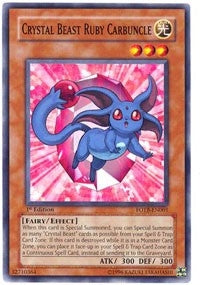 Image for Crystal Beast Ruby Carbuncle (Force of the Breaker) (FOTB-EN001) - YuGiOh