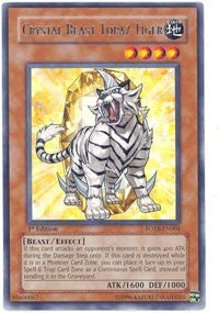 Image for Crystal Beast Topaz Tiger (Force of the Breaker) (FOTB-EN004) - YuGiOh