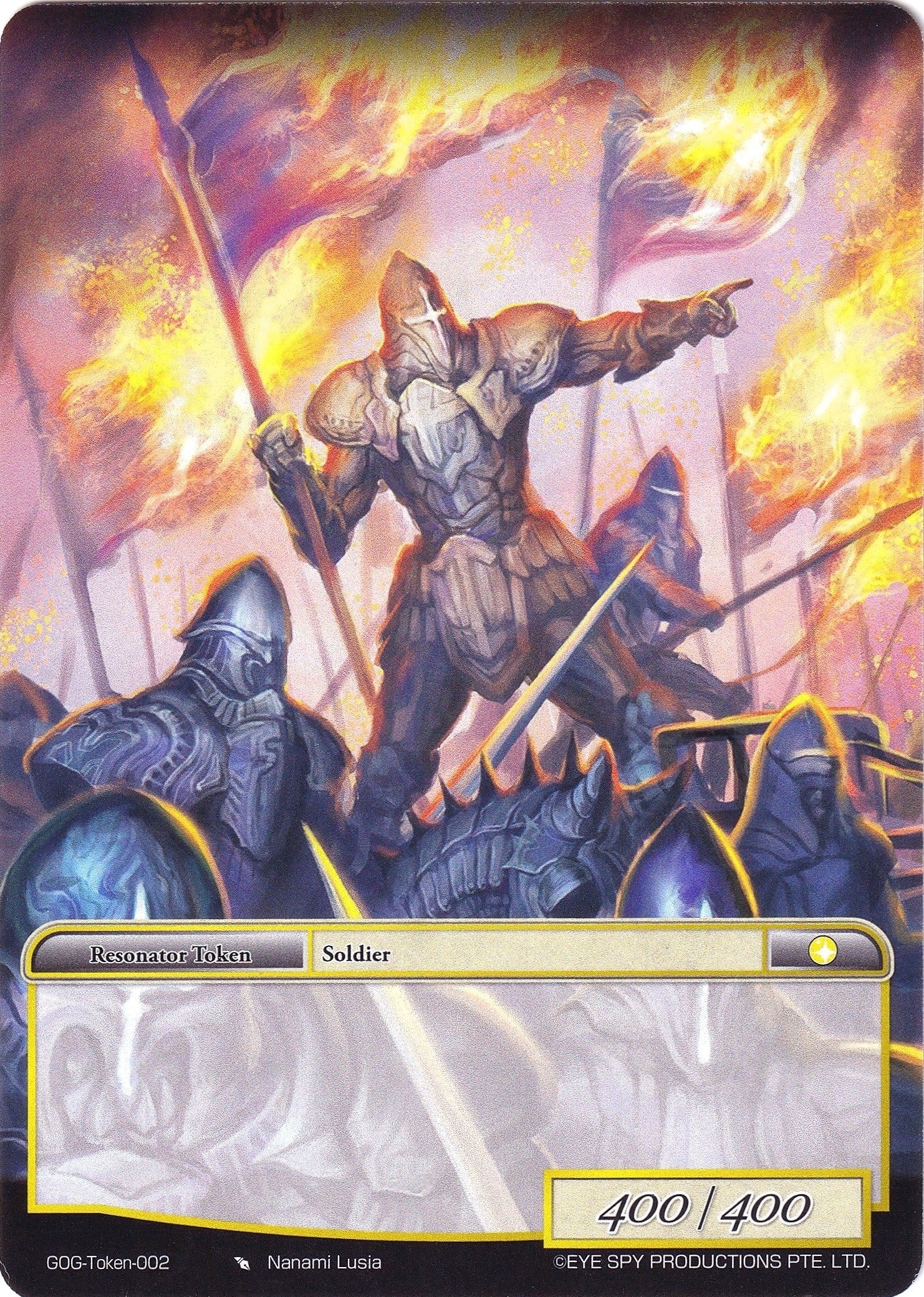Image for Soldier Token (Game of Gods) (Token-002) - Force of Will