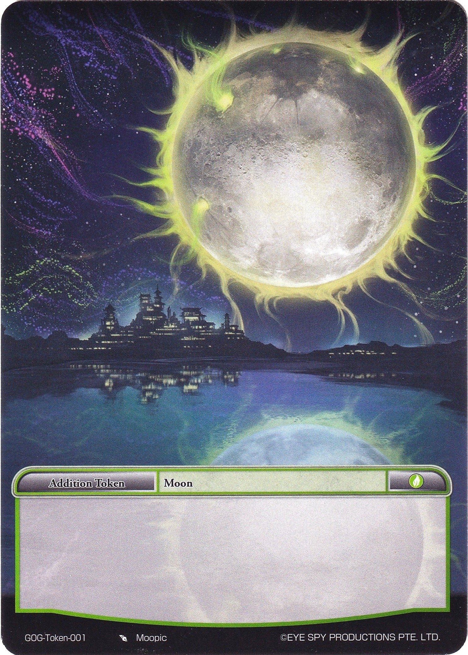 Image for Moon Token (Game of Gods) (Token-001) - Force of Will
