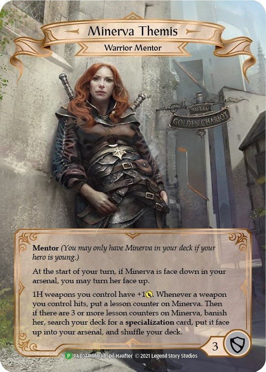 Image for Minerva Themis - FAB044 (Flesh and Blood: Promo Cards) (FAB044) - Flesh and Blood TCG