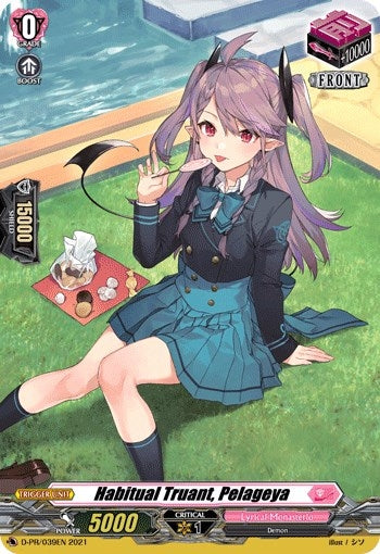Image for Habitual Truant, Pelageya (D Promo Cards) (D-PR/039EN) - Cardfight Vanguard