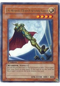 Image for Elemental Hero Captain Gold (Force of the Breaker) (FOTB-EN014) - YuGiOh