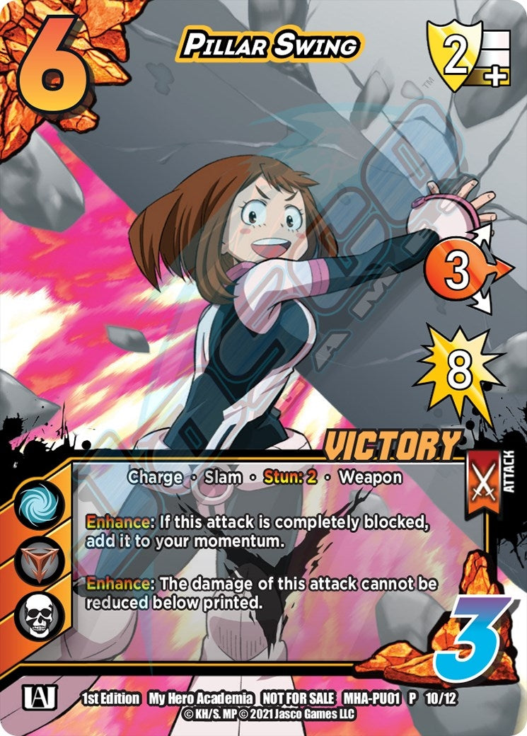 Image for Pillar Swing (Plus Ultra Pack 1 Victory) (UniVersus: My Hero Academia Promo Cards) (MHA-PU01 10/12) - UniVersus