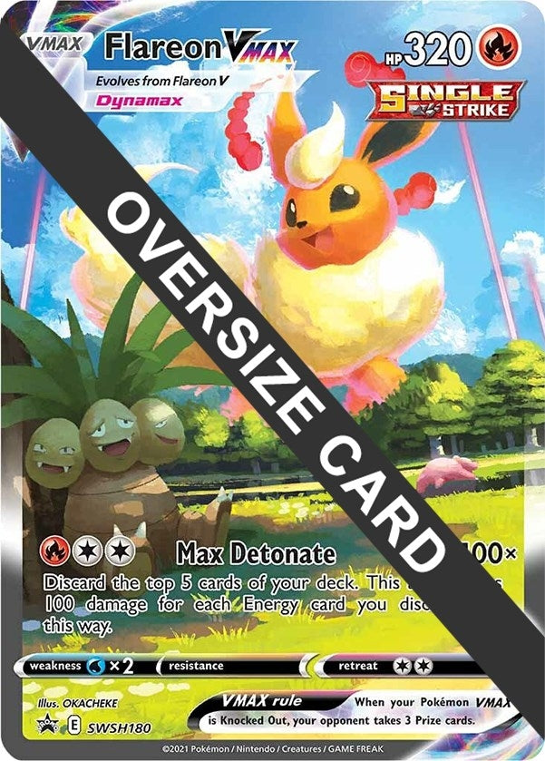 Image for Flareon VMAX - SWSH180 (Jumbo Cards) (SWSH180) - Pokemon