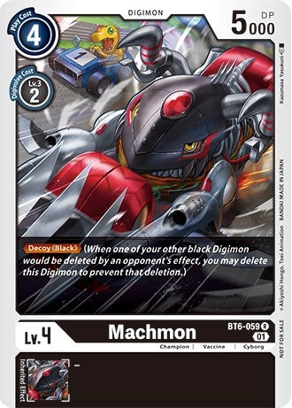 Image for Machmon (RPC) (BT6-059 R) - Digimon Card Game