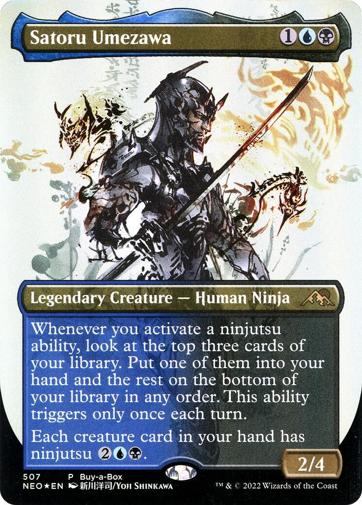 Image for Satoru Umezawa (Buy-A-Box Promos) (507) - Magic: The Gathering