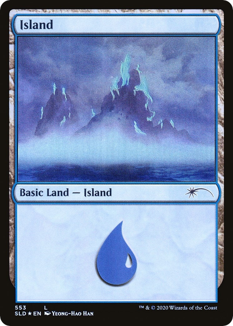Image for Island (553) (Secret Lair Drop Series) (553) - Magic: The Gathering