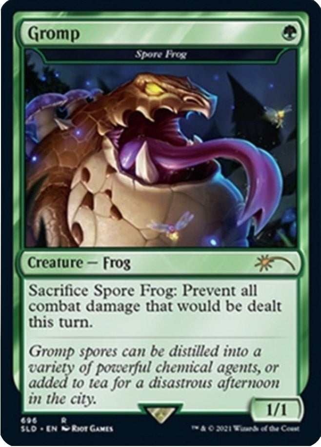 Image for Gromp - Spore Frog (Secret Lair Drop Series) (696) - Magic: The Gathering