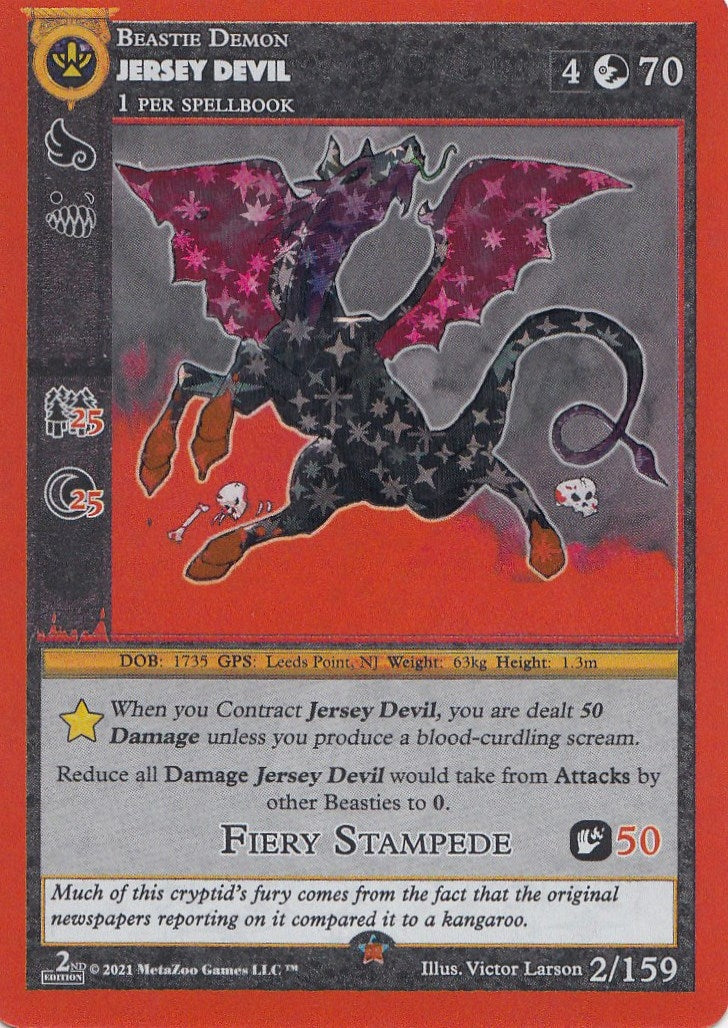 Image for Jersey Devil (Cryptid Nation: Second Edition) (2) - MetaZoo