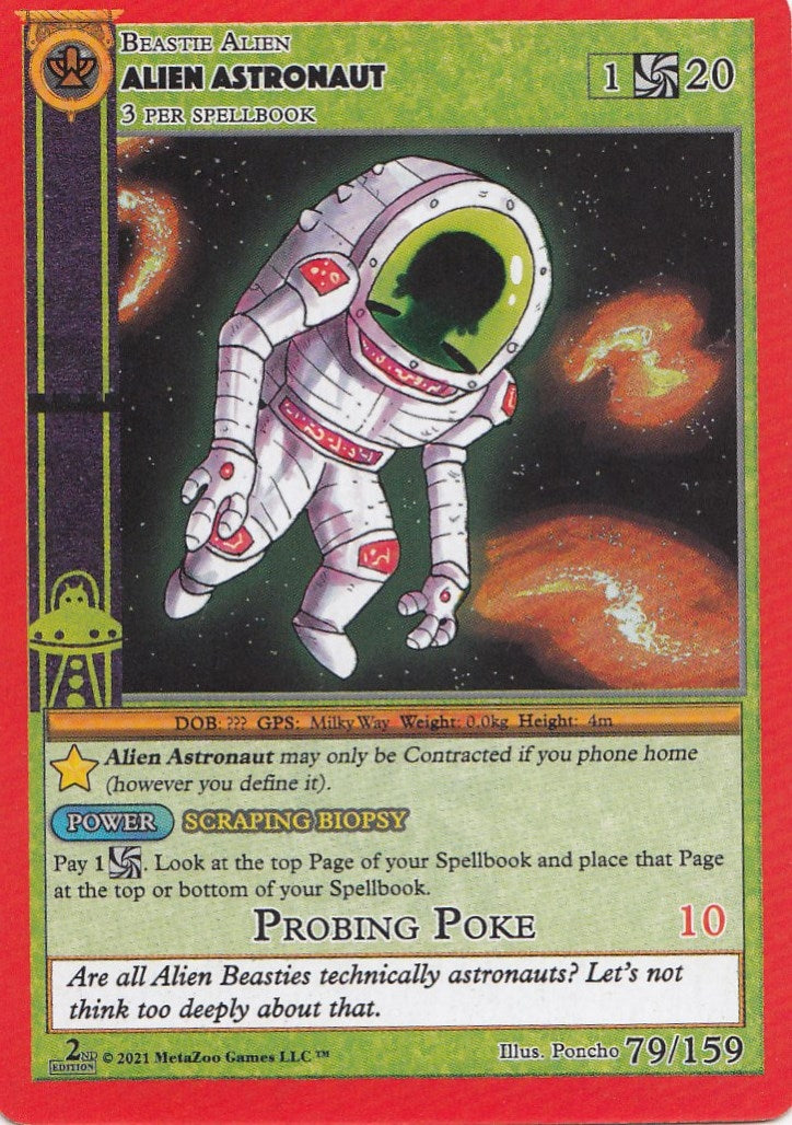 Image for Alien Astronaut (Cryptid Nation: Second Edition) (79) - MetaZoo