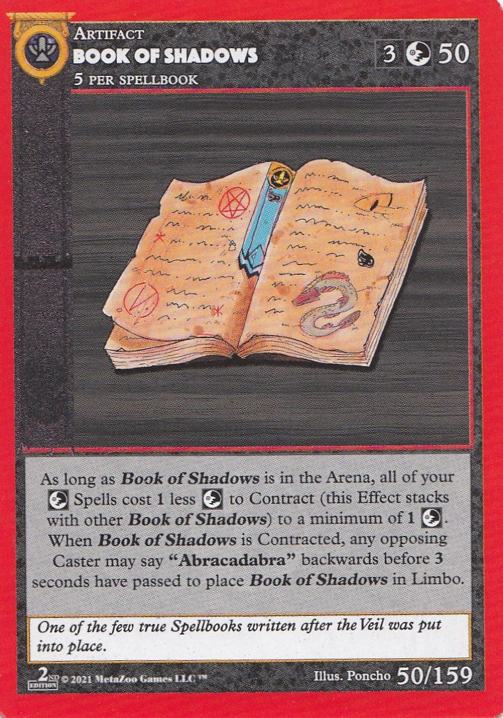 Image for Book Of Shadows (Cryptid Nation: Second Edition) (50) - MetaZoo
