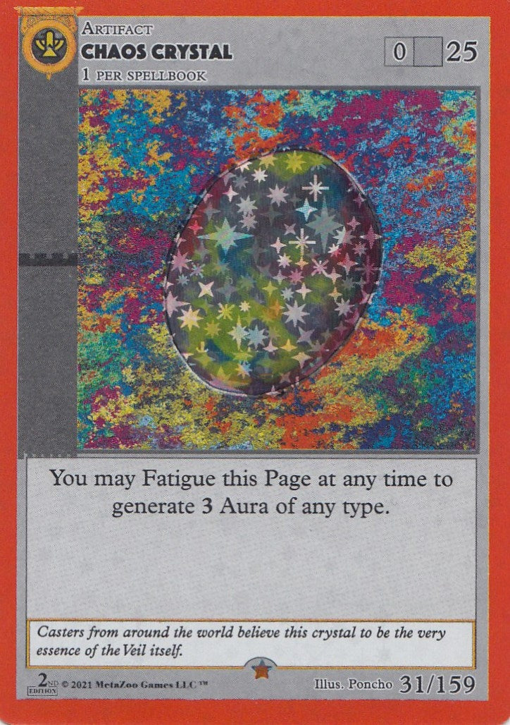 Image for Chaos Crystal (Cryptid Nation: Second Edition) (31) - MetaZoo