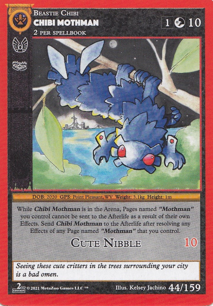 Image for Chibi Mothman (Cryptid Nation: Second Edition) (44) - MetaZoo