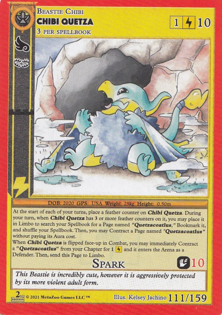 Image for Chibi Quetza (Cryptid Nation: Second Edition) (111) - MetaZoo