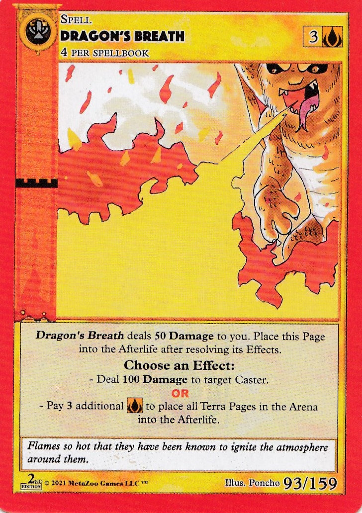 Image for Dragon's Breath (Cryptid Nation: Second Edition) (93) - MetaZoo