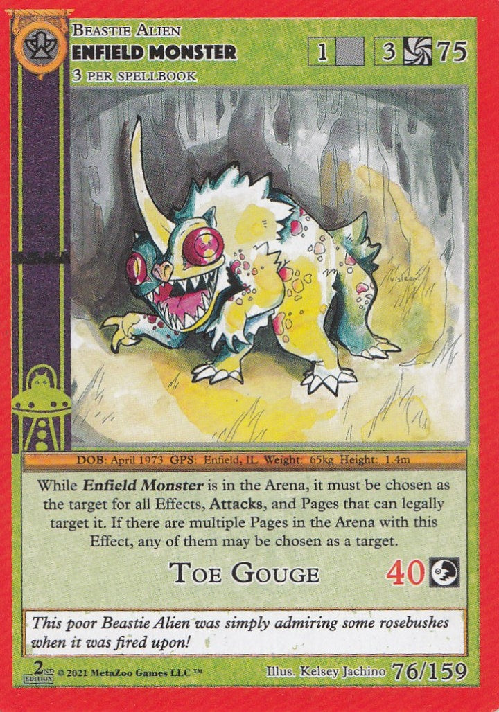 Image for Enfield Monster (Cryptid Nation: Second Edition) (76) - MetaZoo