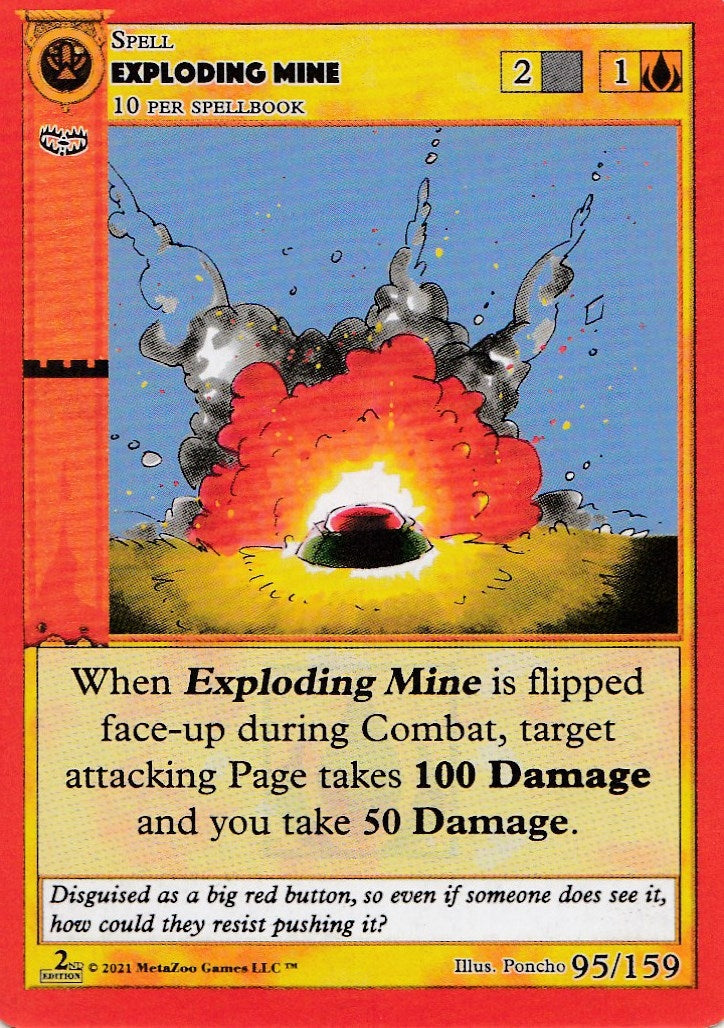 Image for Exploding Mine (Cryptid Nation: Second Edition) (95) - MetaZoo