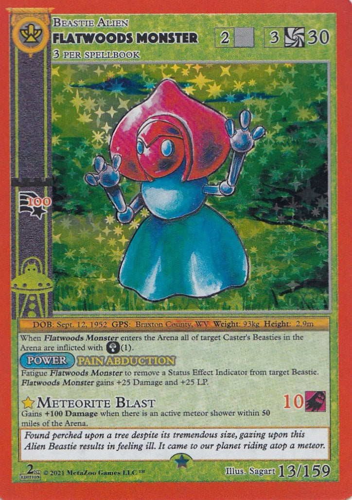 Image for Flatwoods Monster (Cryptid Nation: Second Edition) (13) - MetaZoo